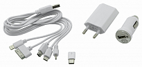 Nabíječka telefonu 230/12V 2,1A (Iphone, miniUSB, microUSB, USB-C)