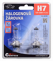 Žárovka 12V  H7  55W PX26d blister 2ks