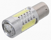 Žárovka 4 SMD LED 12V Ba15S s rezistorem CAN-BUS ready bílá