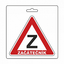 Samolepka ZAČÁTEČNÍK (105 x 120 mm)