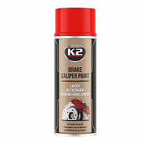 K2 BRAKE CALIPER PAINT 400 ml ČERVENÁ - barva na brzdové třmeny a bubny